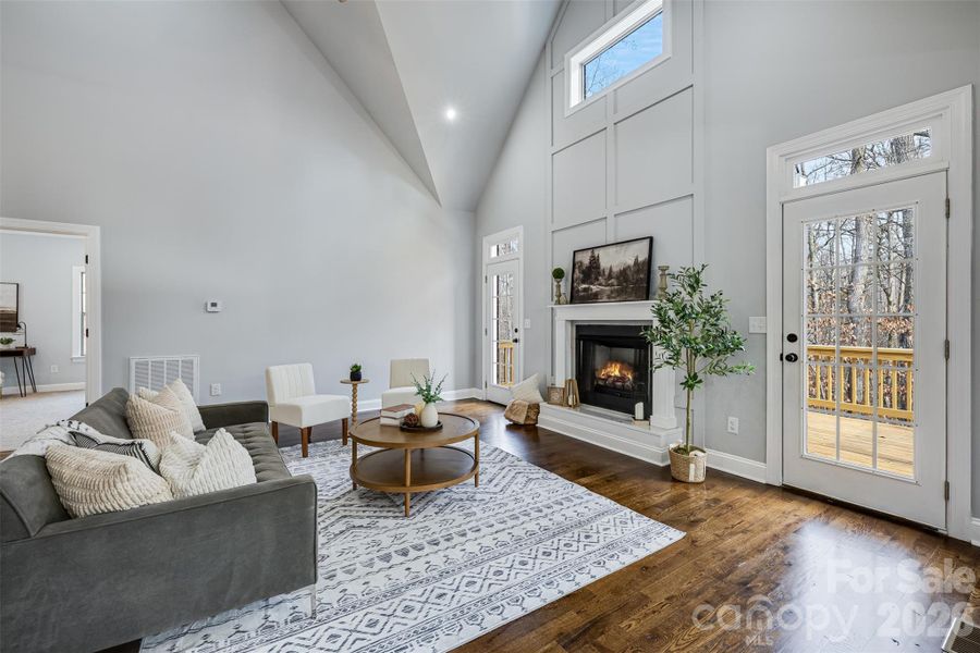 Furnished interior view inside a new home in , Gastonia (Image 12).