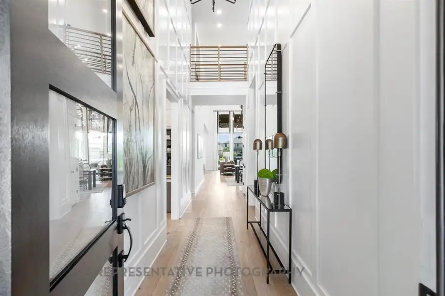 Furnished interior view inside a new home in Monterra, Fate (Image 7).