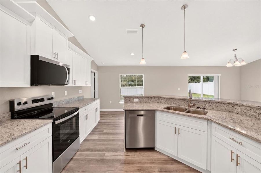 Furnished interior view inside a new home in , Ocala (Image 6).