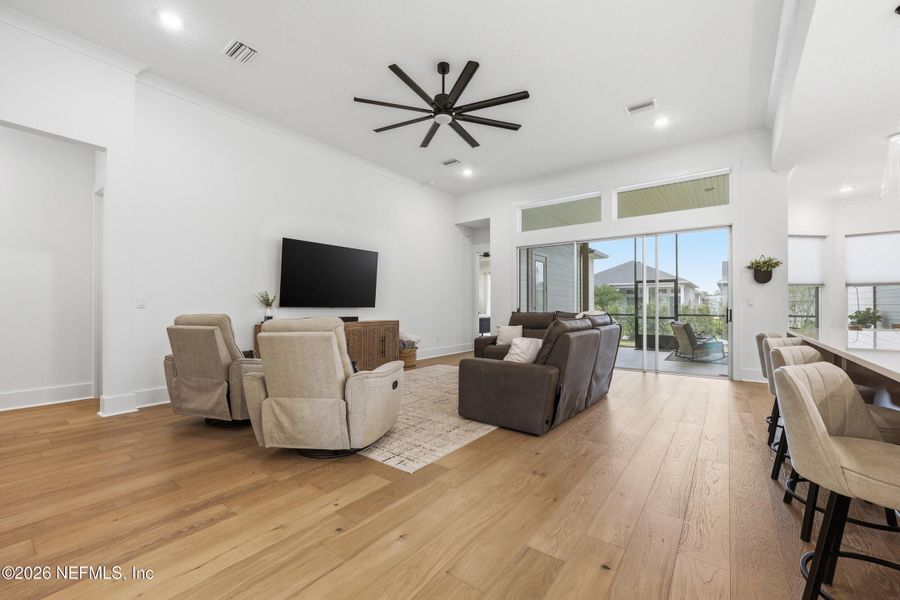 Furnished interior view inside a new home in Seven Pines 70' Rear Entry, Jacksonville (Image 7).