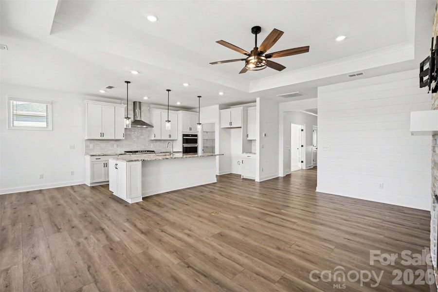 Spacious, unfurnished interior of a new home in Carolina Riverside, Belmont (Image 21).