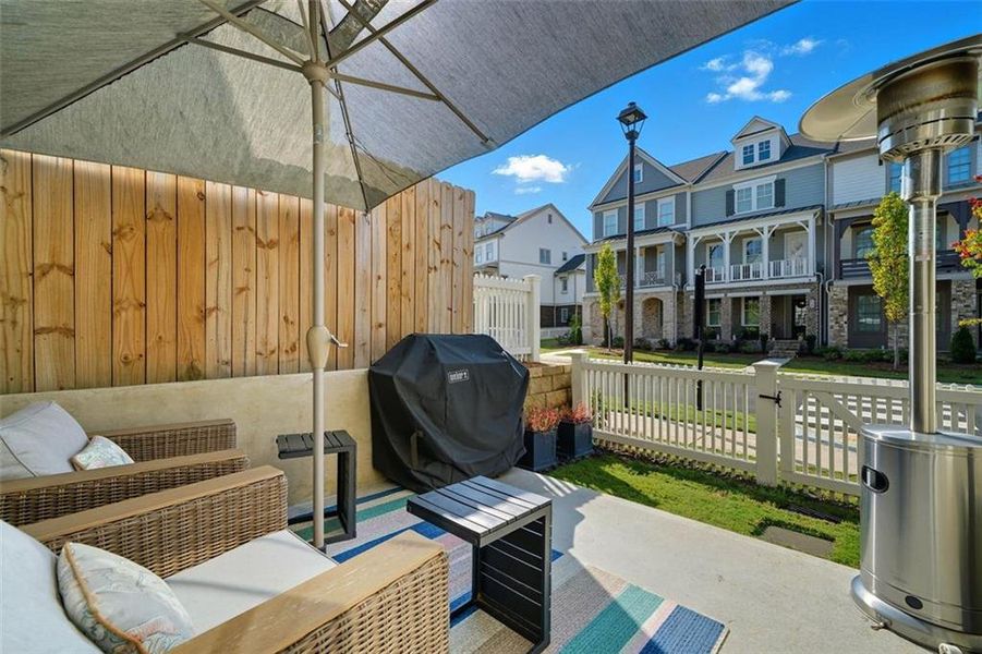 Furnished interior view inside a new home in , Woodstock (Image 24).