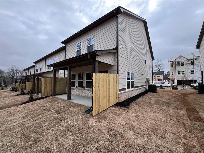 Exterior details and patio area of a home in , Norcross (Image 4).