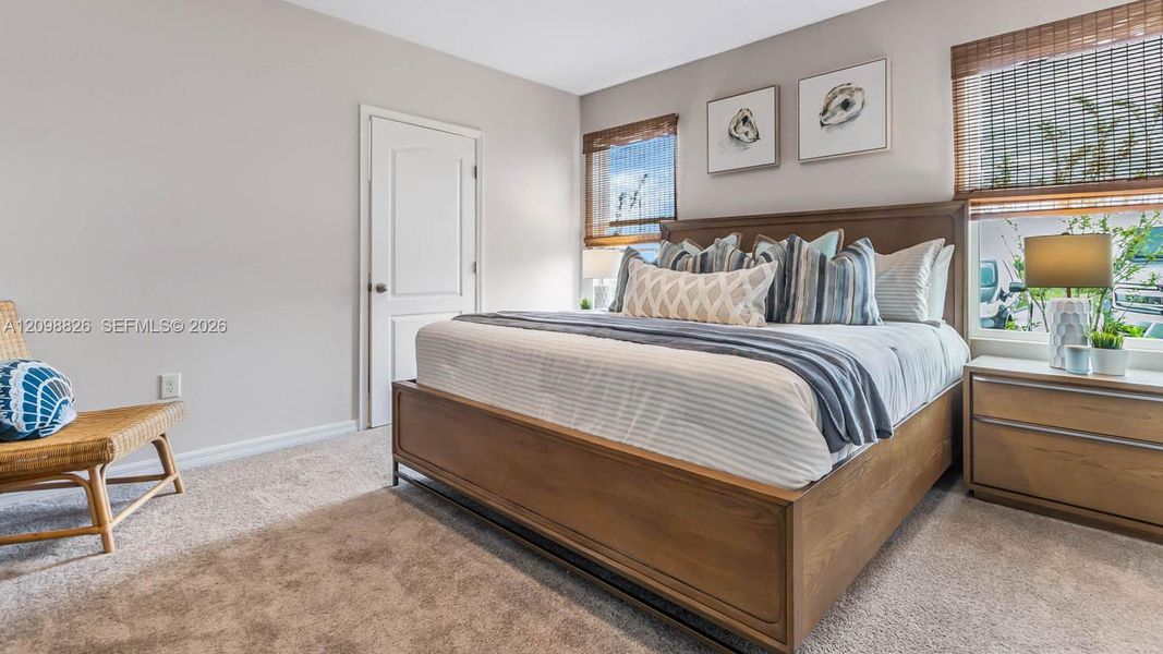 Furnished interior view inside a new home in Cascades, Davenport (Image 16).