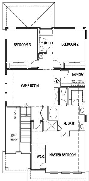 2D floor plan layout of this home in Park Hill Commons, San Antonio, TX (Image 3). 2D floor plan layout of this home in Park Hill Commons, San Antonio, TX (Image 3).