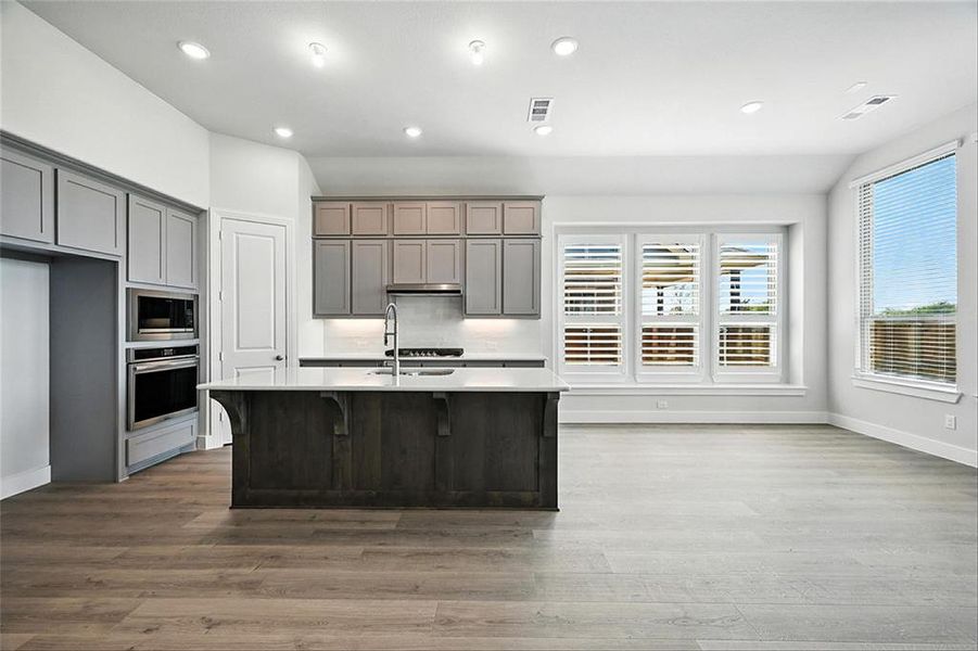 Furnished interior view inside a new home in The Parks at Wilson Creek: 50ft. lots, Celina (Image 5). Furnished interior view inside a new home in The Parks at Wilson Creek: 50ft. lots, Celina (Image 5).