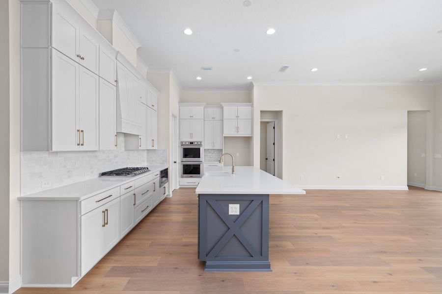 Representative furnished interior of a home built from the Aurora by Riverside Homes in Hidden Creek at SilverLeaf Phase 1, St. Augustine (Image 9).