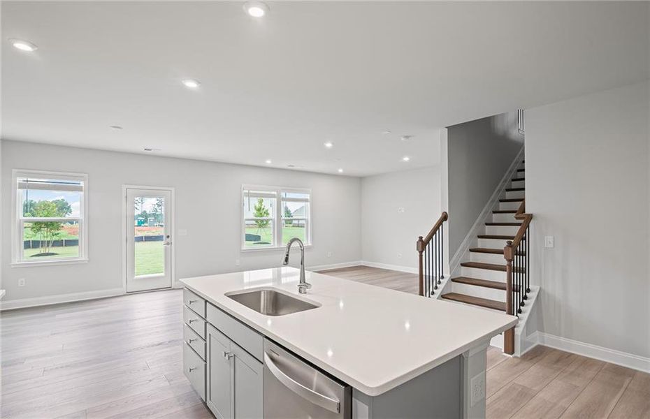Furnished interior view inside a new home in Anderson Point, McDonough (Image 6).