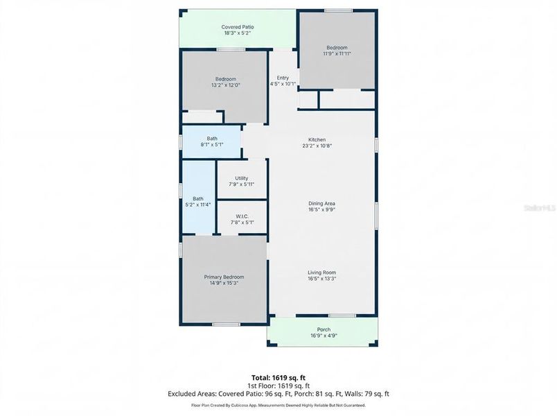 2D floor plan layout of this home in , Lakeland, FL (Image 5). 2D floor plan layout of this home in , Lakeland, FL (Image 5).