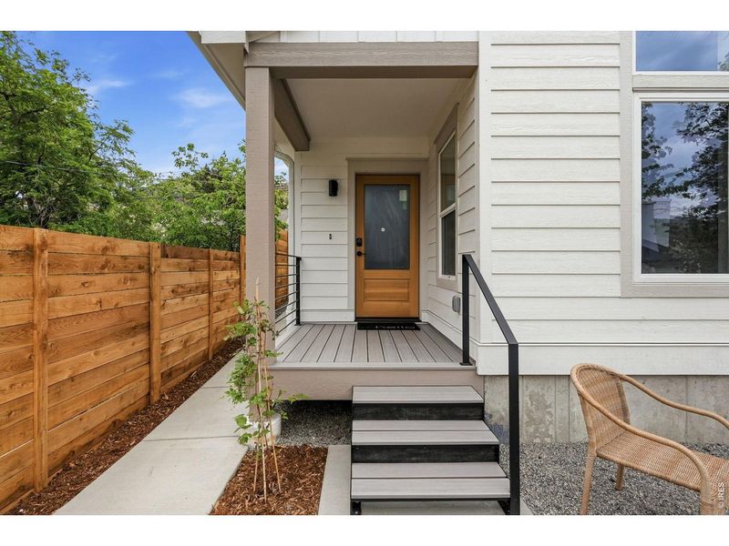 Exterior details and patio area of a home in , Golden (Image 4).