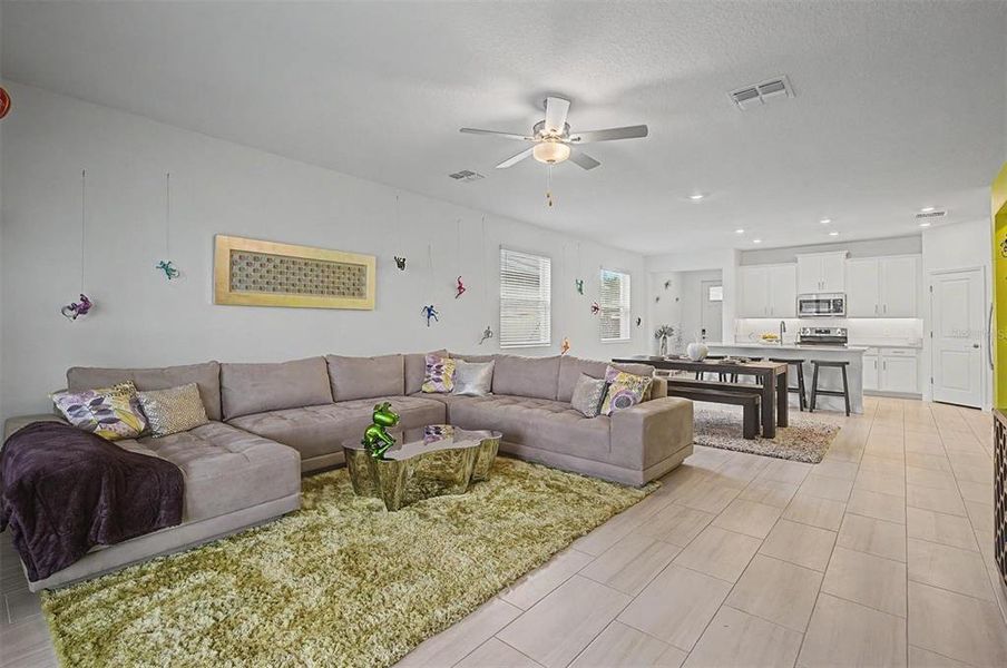 Furnished interior view inside a new home in Mirada Active Adult, San Antonio (Image 19).