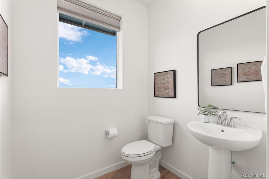 Furnished interior view inside a new home in Whisper Village, Arvada (Image 28).