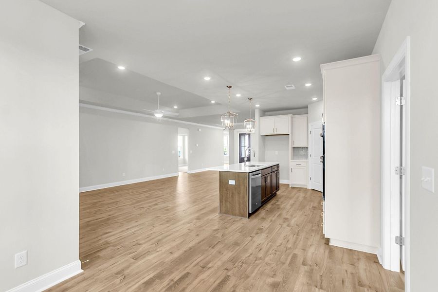 Spacious, unfurnished interior of a new home in Kings River Preserve, Hollywood (Image 37).