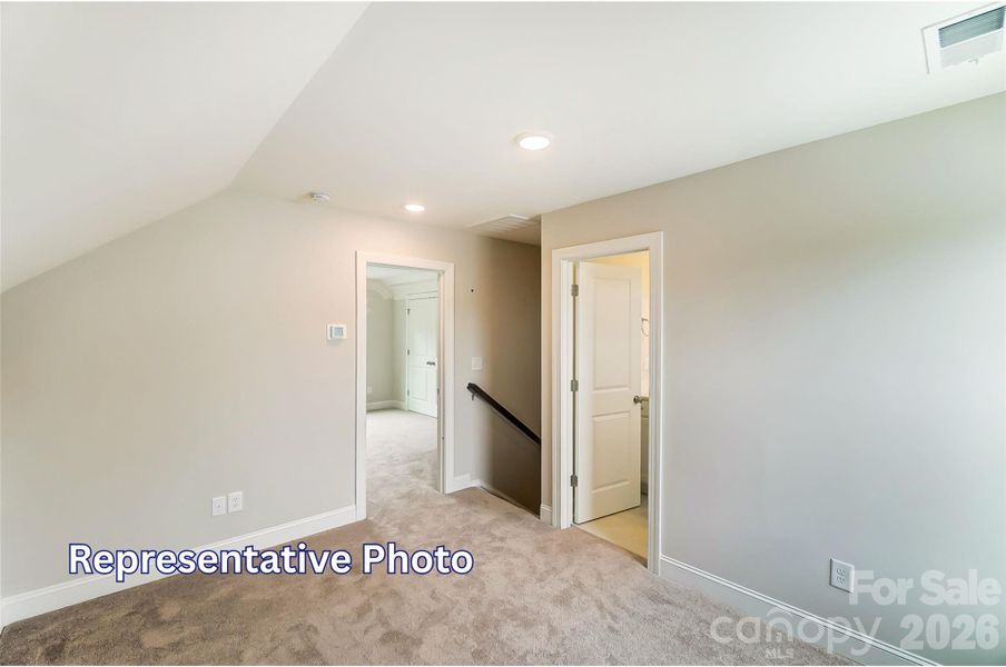 Spacious, unfurnished interior of a new home in Caldwell Forest, Charlotte (Image 25).