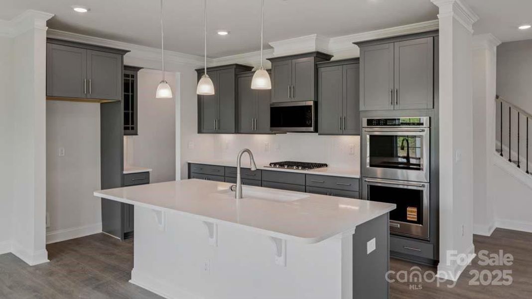 Furnished interior view inside a new home in Sylvan Creek, Denver (Image 10).