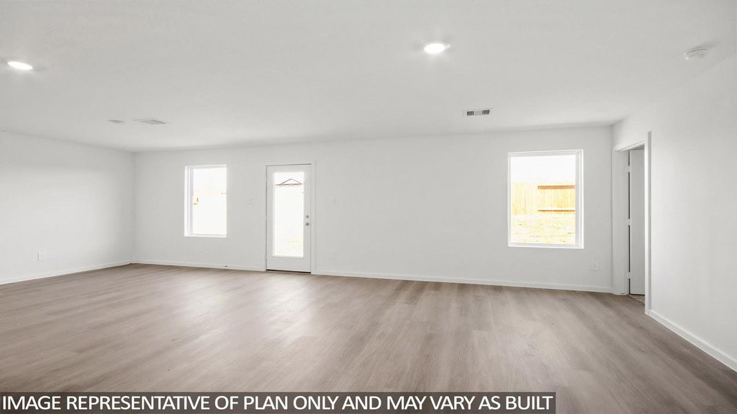 Spacious, unfurnished interior of a new home in Durango, Mustang Ridge (Image 7).