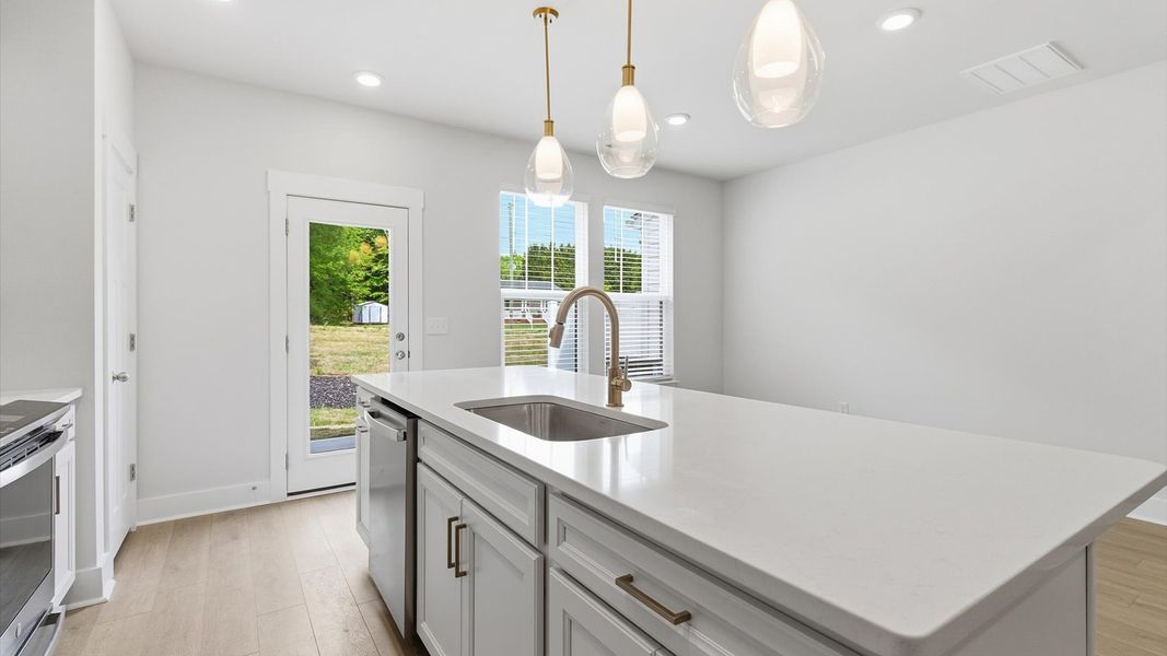 Furnished interior view inside a new home in Gresham Station, Simpsonville (Image 15).