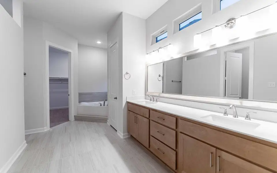 Furnished interior view inside a new home in Marvida, Cypress (Image 7). Furnished interior view inside a new home in Marvida, Cypress (Image 7).