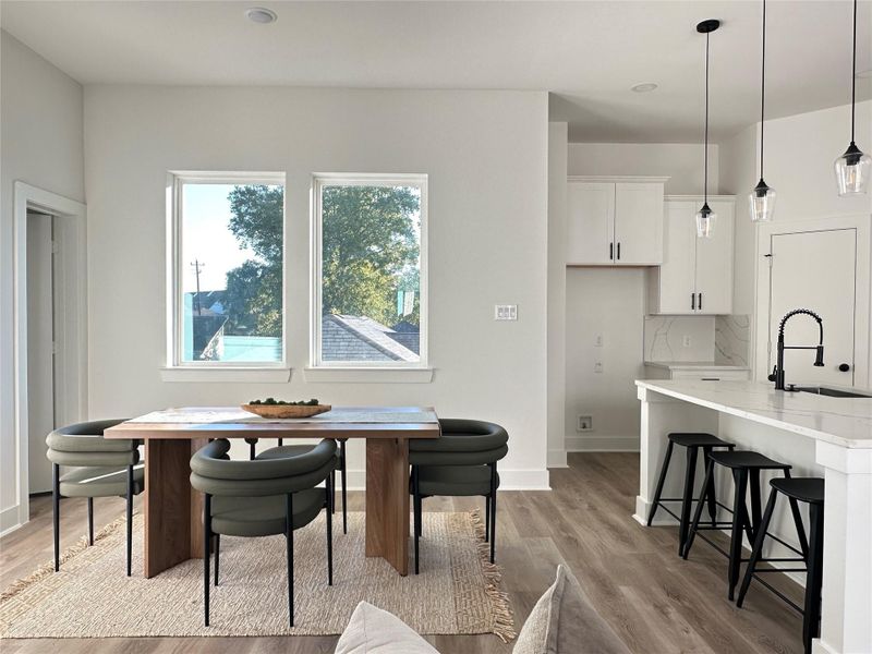 Furnished interior view inside a new home in , Houston (Image 21).