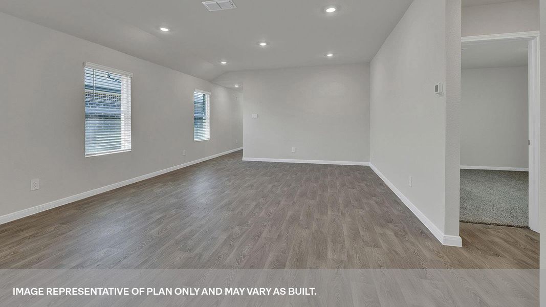 Spacious, unfurnished interior of a new home in Whisper South, San Marcos (Image 21). Spacious, unfurnished interior of a new home in Whisper South, San Marcos (Image 21).