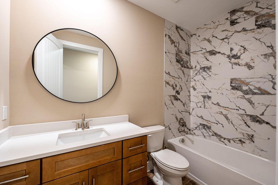 Furnished interior view inside a new home in , Fort Pierce (Image 5).