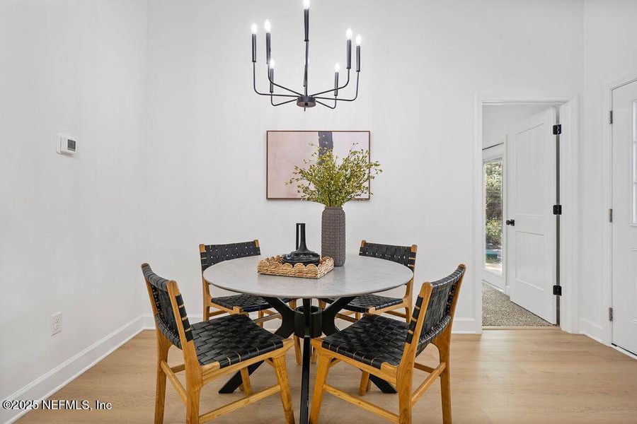 Furnished interior view inside a new home in , Melrose (Image 23).