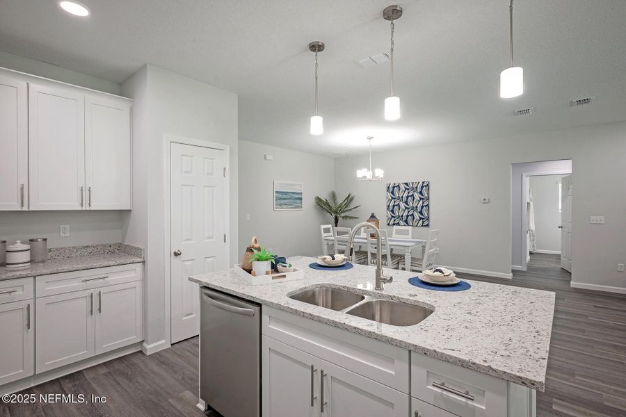 Furnished interior view inside a new home in , Jacksonville (Image 18). Furnished interior view inside a new home in , Jacksonville (Image 18).