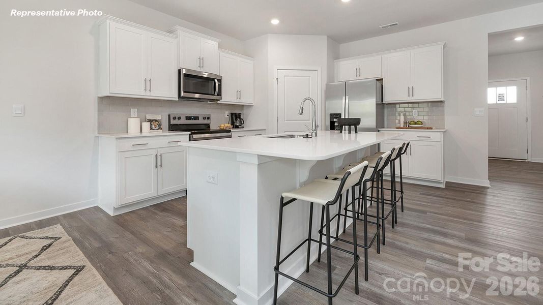Furnished interior view inside a new home in Silverstein, Salisbury (Image 10).