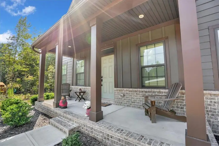 Exterior details and patio area of a home in , Fayetteville (Image 3).