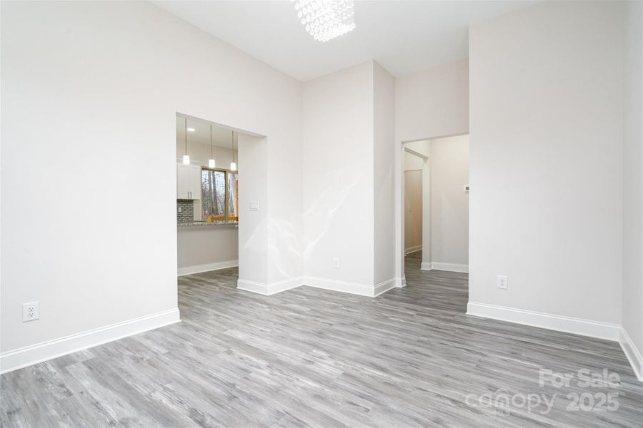 Dining Room into kitchen Dining Room into kitchen