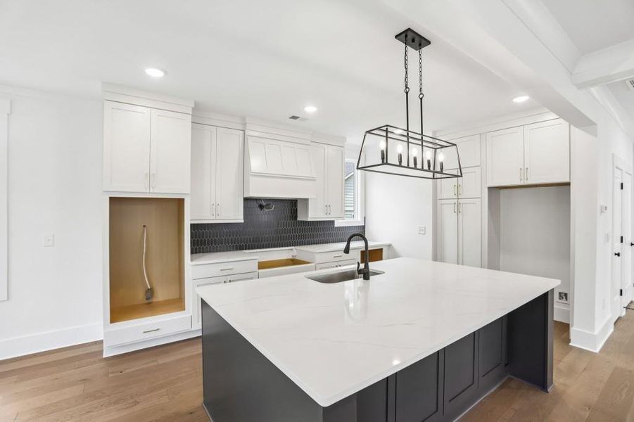 Furnished interior view inside a new home in , Marietta (Image 12).