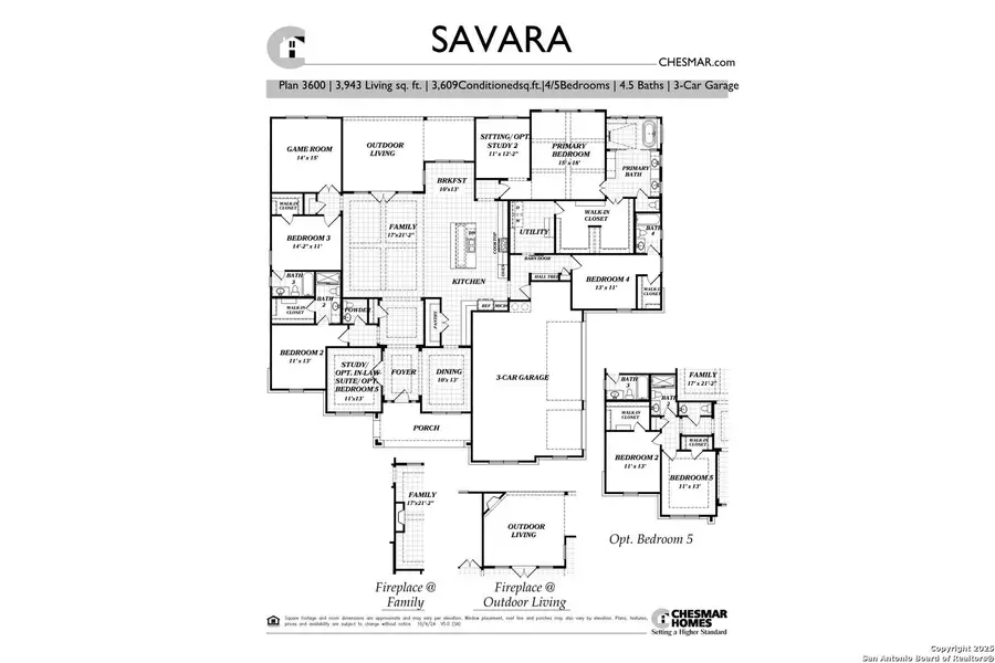 2D floor plan layout of this home in Regency Ranch – New Phase Now Selling, Marion, TX (Image 5). 2D floor plan layout of this home in Regency Ranch – New Phase Now Selling, Marion, TX (Image 5).