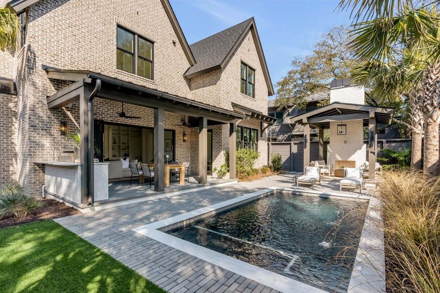 Exterior details and patio area of a home in , Mount Pleasant (Image 43).