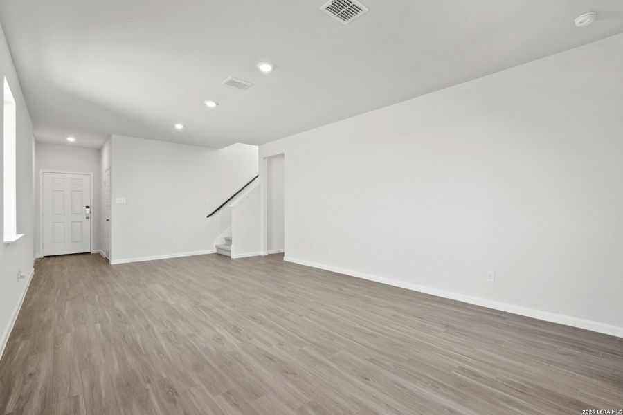 Spacious, unfurnished interior of a new home in Katzer Ranch, Converse (Image 25). Spacious, unfurnished interior of a new home in Katzer Ranch, Converse (Image 25).