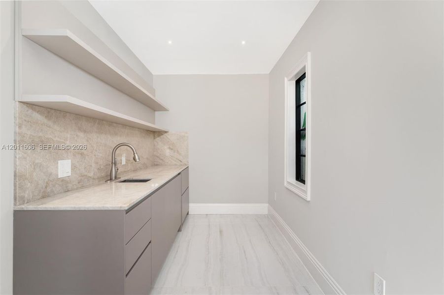 Furnished interior view inside a new home in , Miami (Image 16).