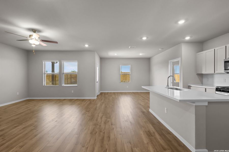 Spacious, unfurnished interior of a new home in Garden Grove, San Antonio (Image 25). Spacious, unfurnished interior of a new home in Garden Grove, San Antonio (Image 25).