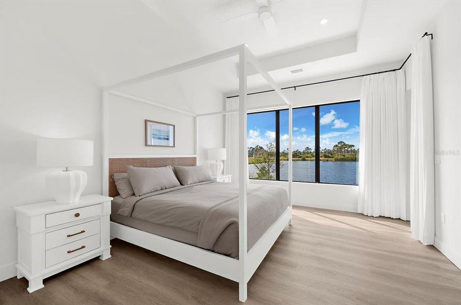 Furnished interior view inside a new home in , Placida (Image 11).