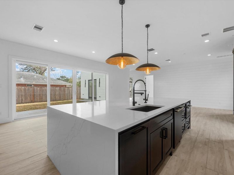 Furnished interior view inside a new home in , Houston (Image 7).