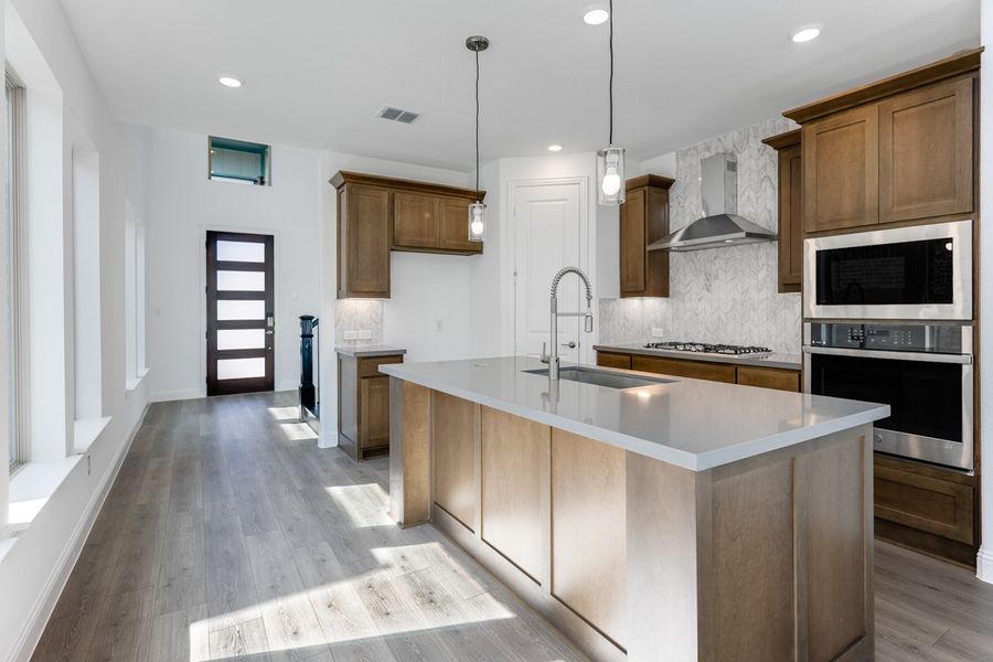 Representative furnished interior of a home built from the Nantucket by Taylor Morrison in The Retreat at Harvest, Argyle (Image 4). Representative furnished interior of a home built from the Nantucket by Taylor Morrison in The Retreat at Harvest, Argyle (Image 4).