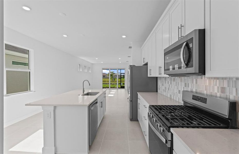 Furnished interior view inside a new home in BeachWalk by Manasota Key, Englewood (Image 14). Furnished interior view inside a new home in BeachWalk by Manasota Key, Englewood (Image 14).
