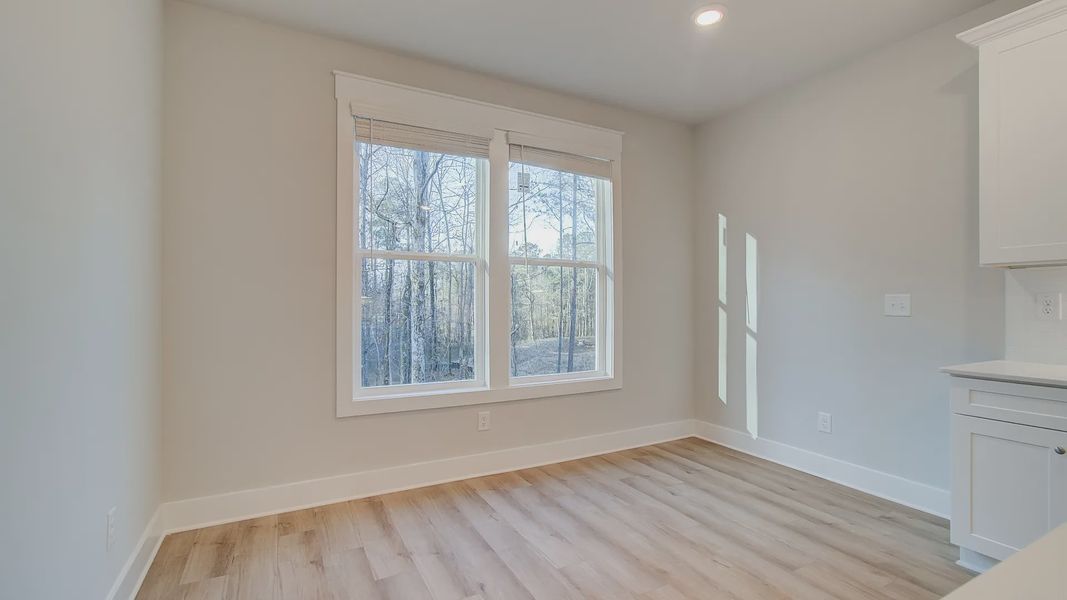 Representative furnished interior of a home built from the Lauren II by DRB Homes in Saddleridge, Senoia (Image 12). Representative furnished interior of a home built from the Lauren II by DRB Homes in Saddleridge, Senoia (Image 12).