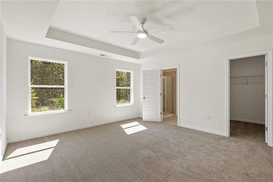 Spacious, unfurnished interior of a new home in The Brooke at Rivertown, South Fulton (Image 26).
