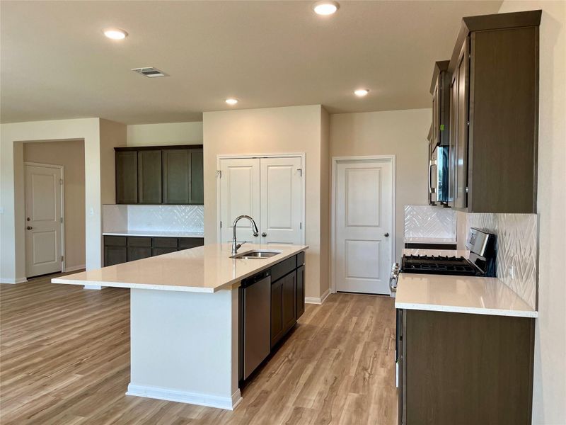 Furnished interior view inside a new home in Anthem Cottages, Kyle (Image 14). Furnished interior view inside a new home in Anthem Cottages, Kyle (Image 14).