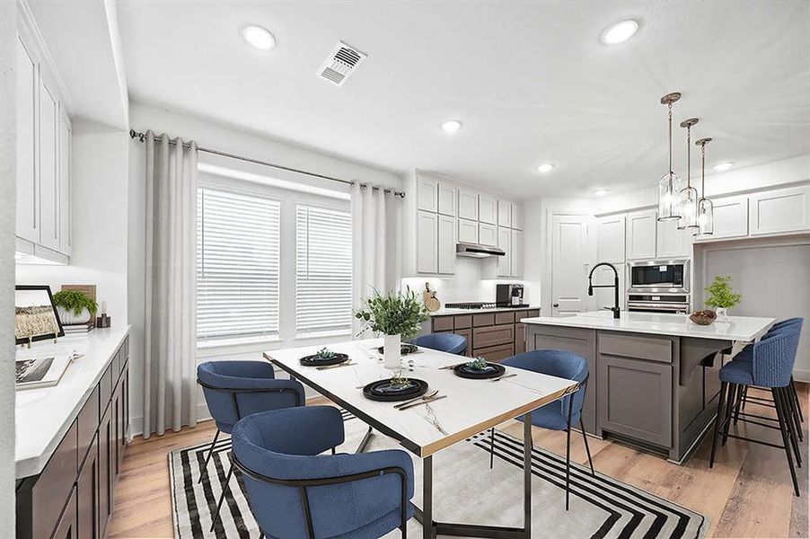 Furnished interior view inside a new home in Hillstead, Lavon (Image 7).