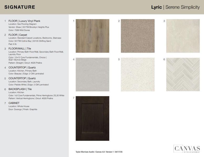 221 Coyote Willow Way design selections! This home is currently under construction and selections are subject to change