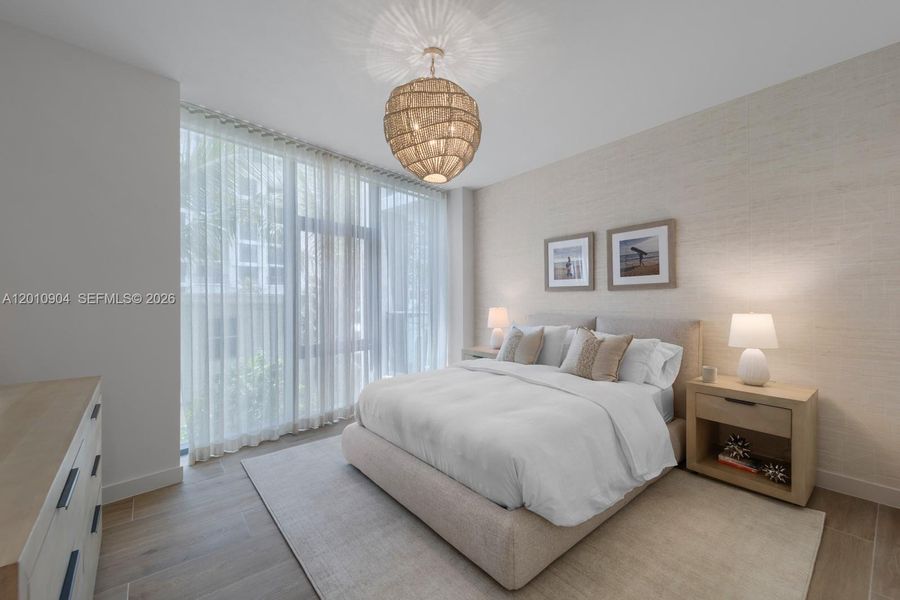Furnished interior view inside a new home in Casamar, Pompano Beach (Image 8).