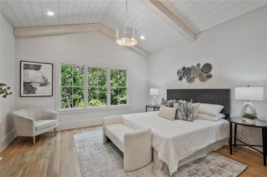 Furnished interior view inside a new home in Pendergrast Farm, Atlanta (Image 26).