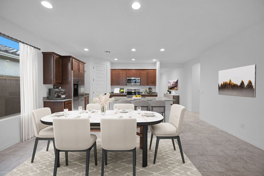 Representative furnished interior of a home built from the Origin by Taylor Morrison in Artisan at Asante Encore Collection, Surprise (Image 7). Representative furnished interior of a home built from the Origin by Taylor Morrison in Artisan at Asante Encore Collection, Surprise (Image 7).