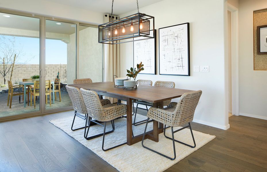 Representative furnished interior of a home built from the Haven Final Opportunity by Del Webb in Sun City Anthem at Merrill Ranch, Florence (Image 9).