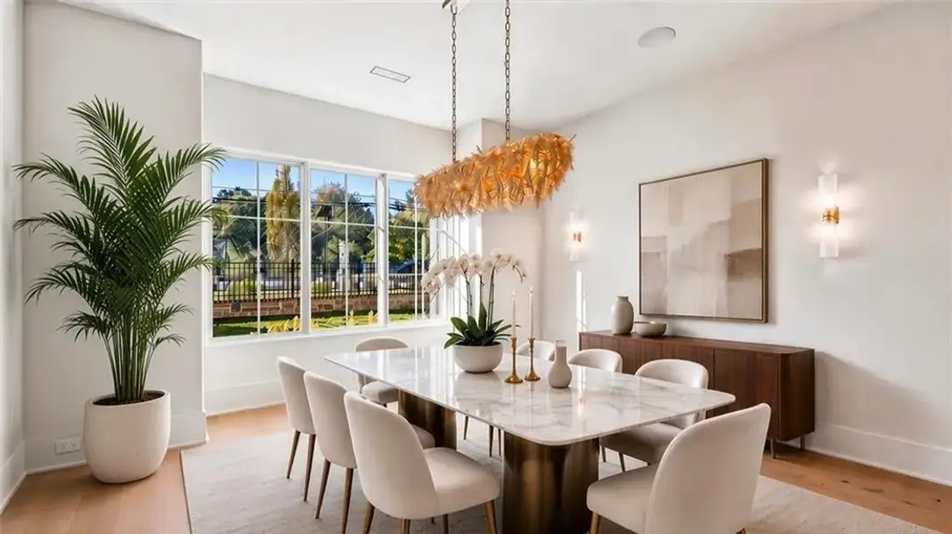 Furnished interior view inside a new home in , Alpharetta (Image 20).